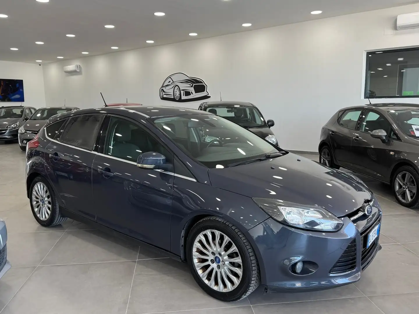 Ford Focus 1.6 TDCi 115 CV Titanium Grigio - 1