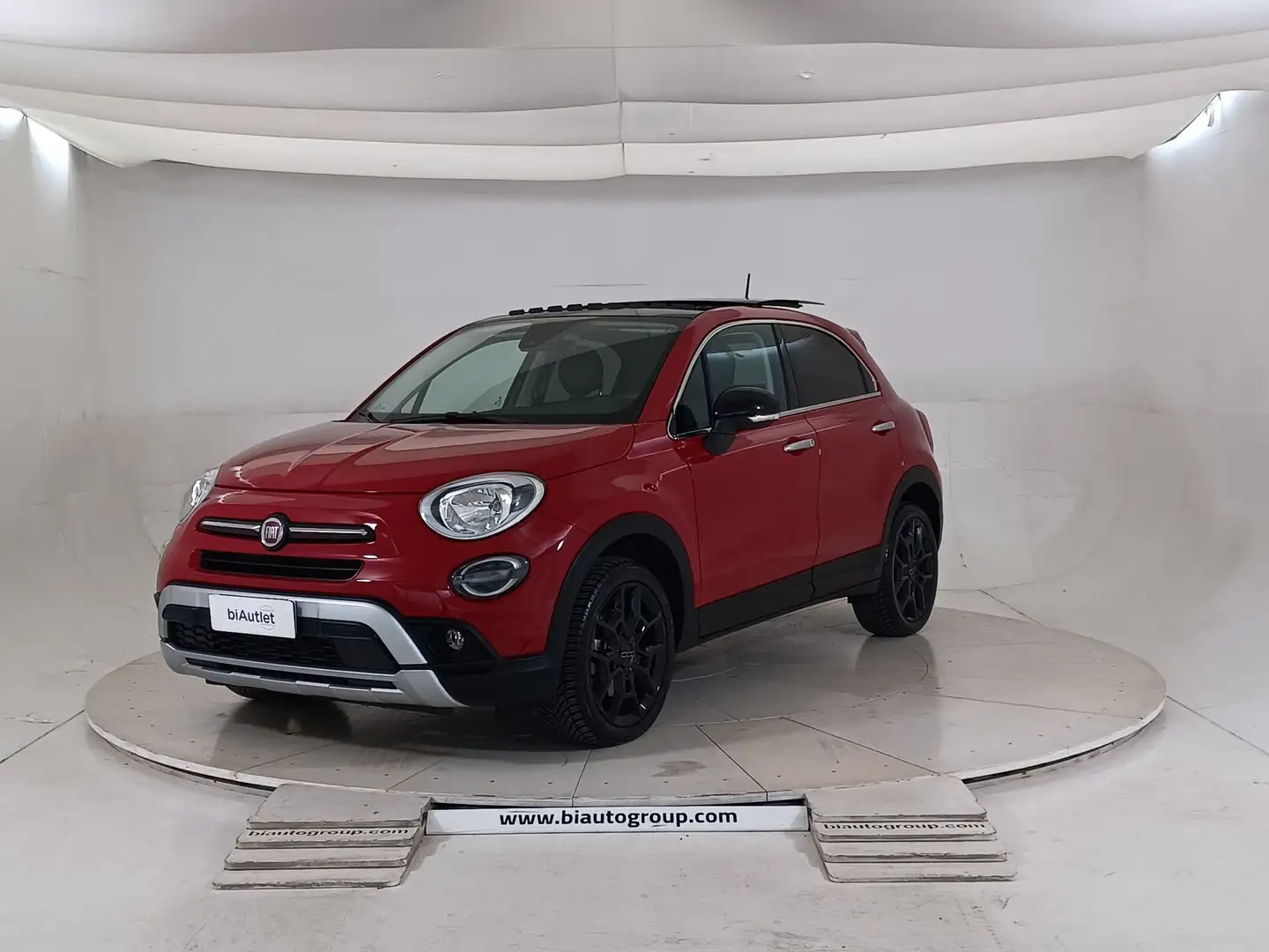 Fiat 500X 2018 Benzina 1.3 T4 Lounge 150cv dct my20 Rosso - 1