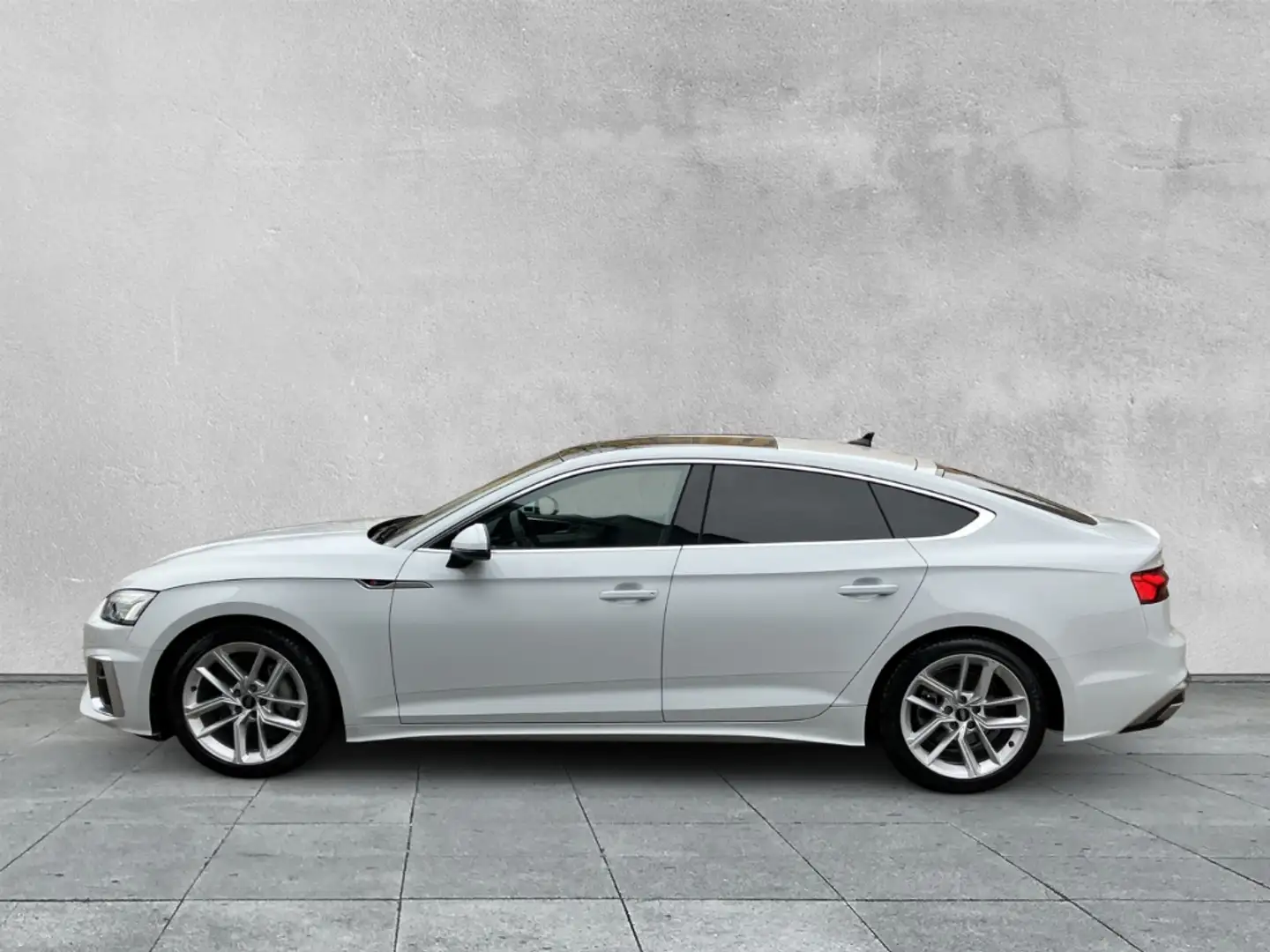 Audi A5 Sportback 40 TFSI S-line LED+NAVI+PANO+SHZ Weiß - 2