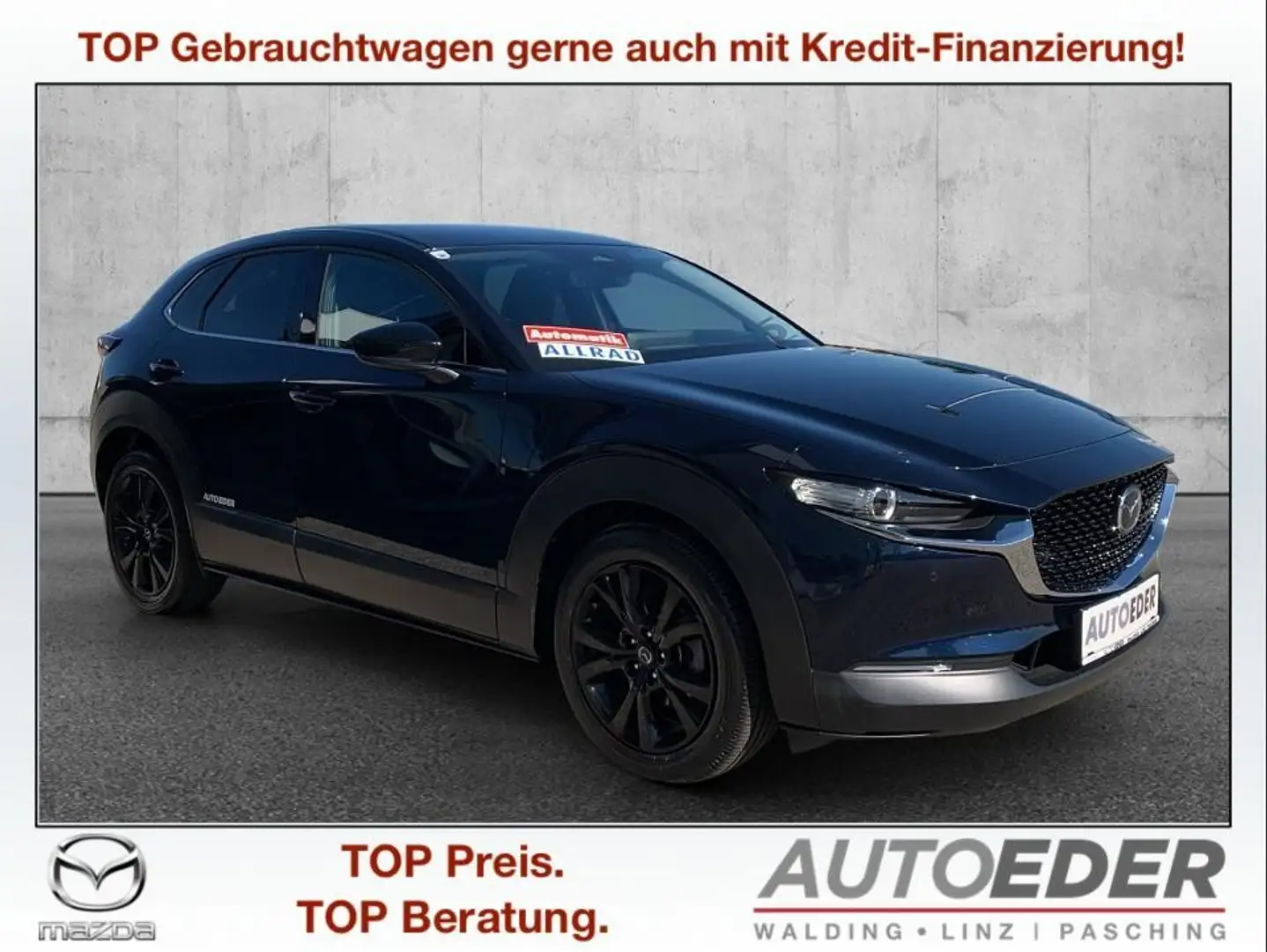 Mazda CX-30 e-Skyactive-X 186 AWD Homura Aut. Blau - 1