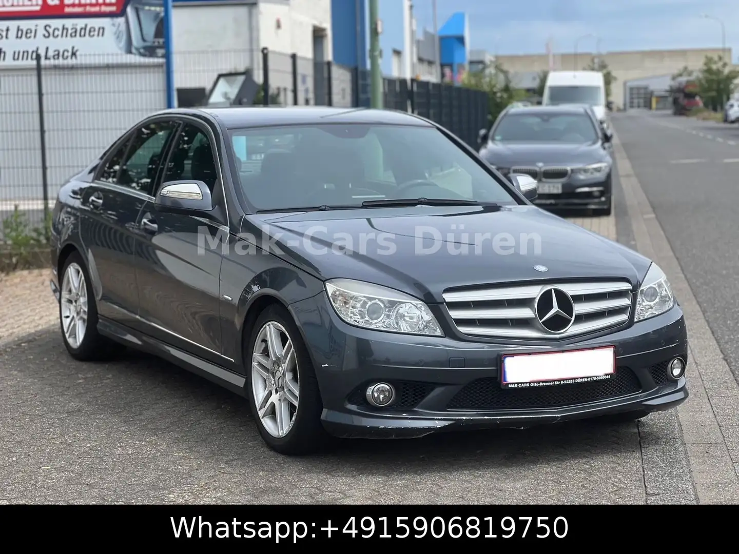 Mercedes-Benz C 200 CDI / NAVI / TEMPO / KLIMAAUT. Gris - 2