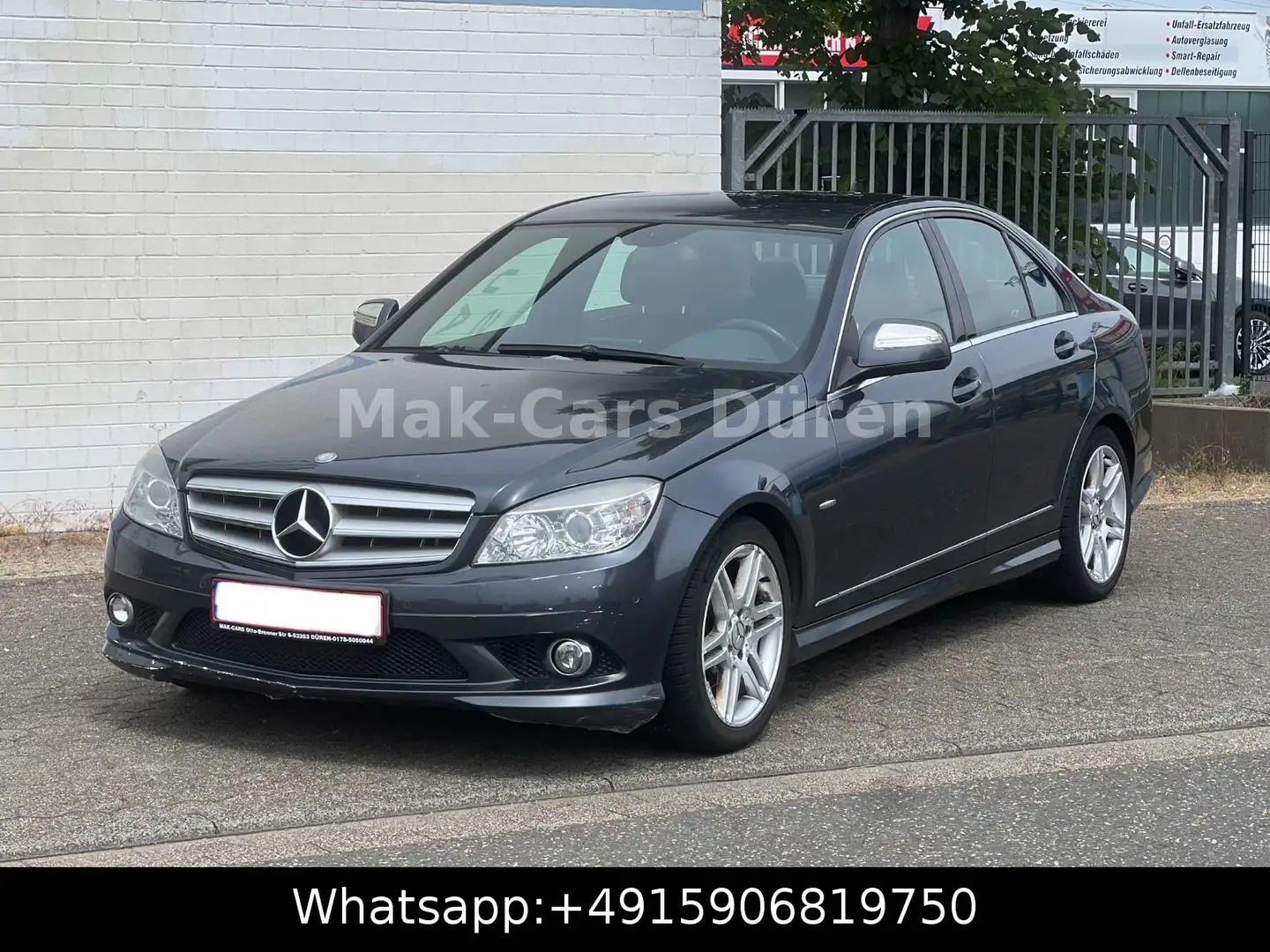 Mercedes-Benz C 200 CDI / NAVI / TEMPO / KLIMAAUT. Gris - 1