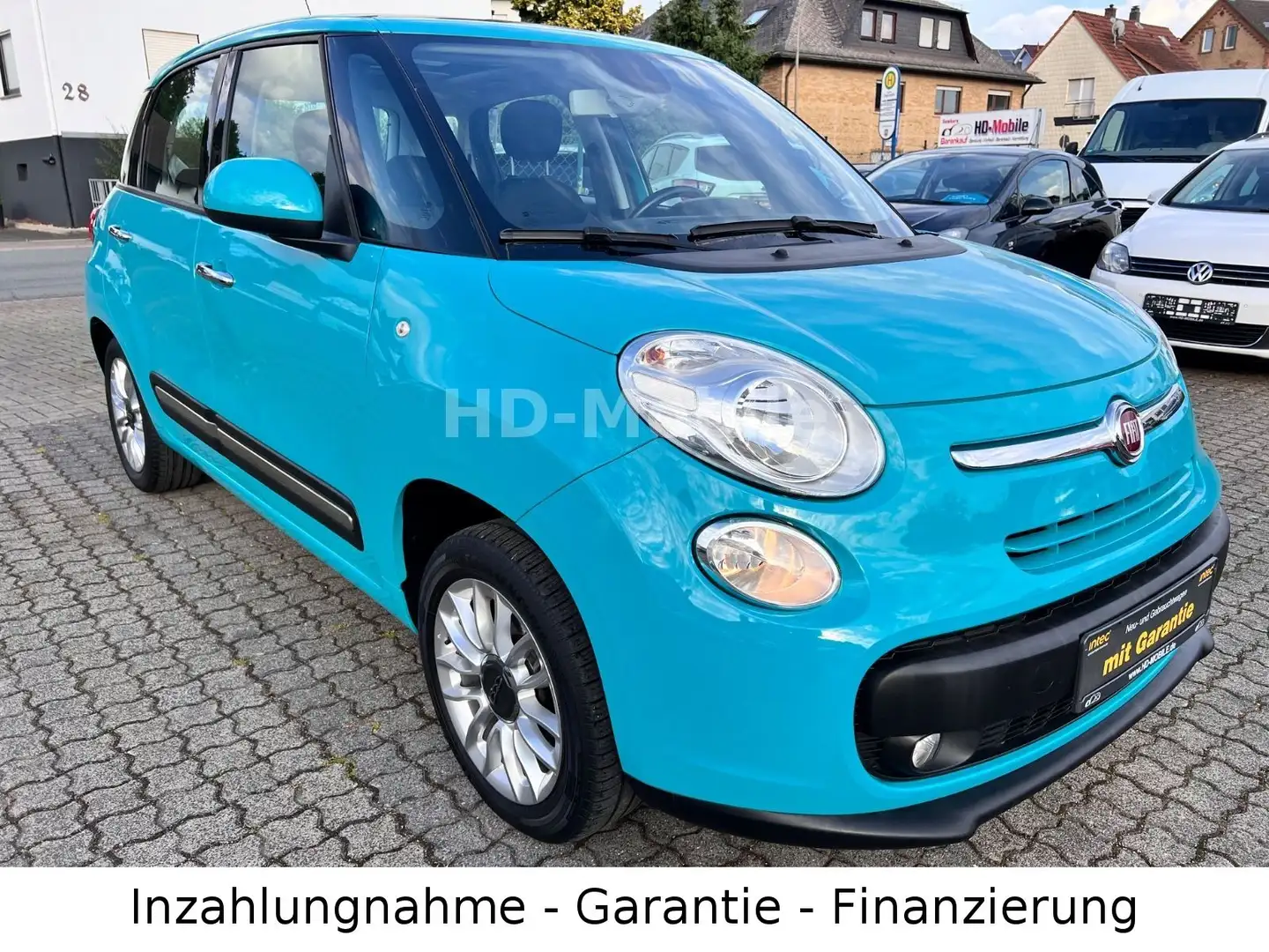 Fiat 500L Lounge, Panorama, Sitzheizung, Scheckheft Blauw - 2