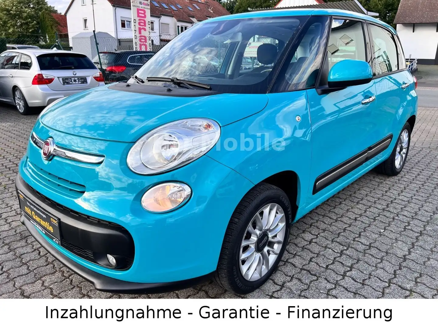 Fiat 500L Lounge, Panorama, Sitzheizung, Scheckheft Blauw - 1