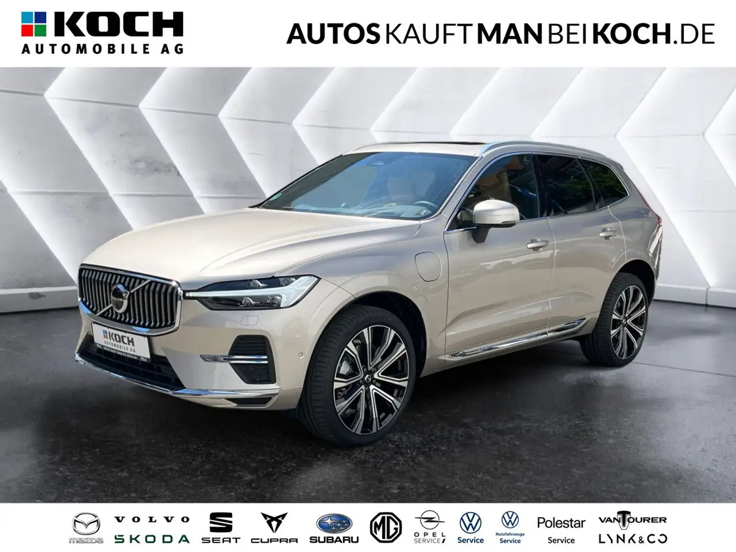 Volvo XC60 T6 AWD Plug-in Hybrid Ultra Bright Beige - 1