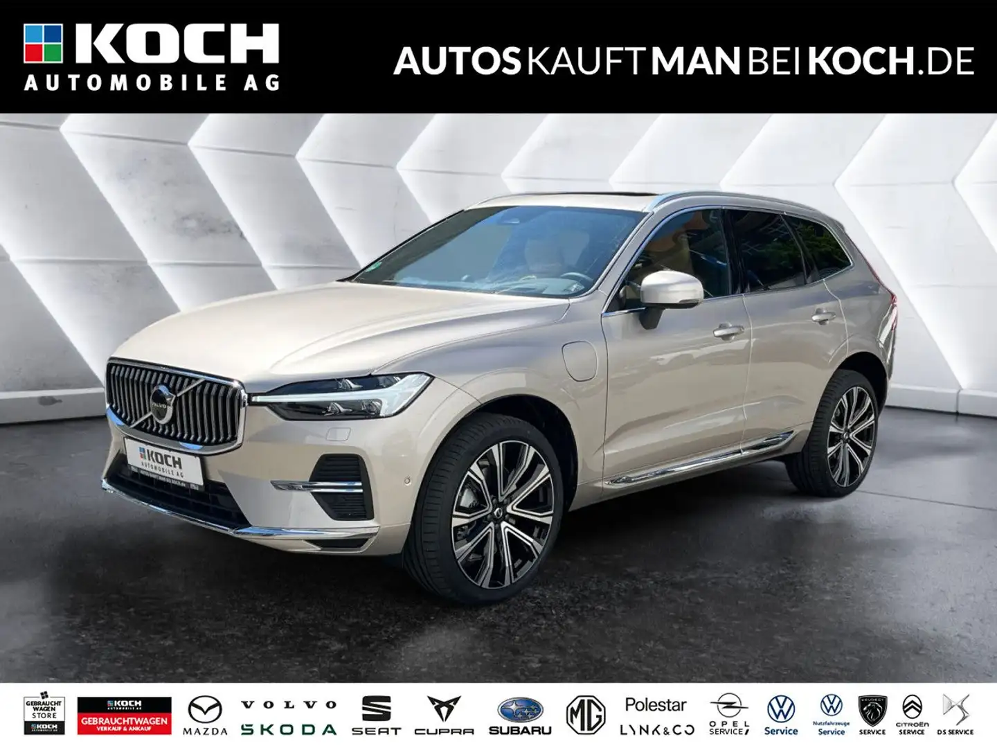 Volvo XC60 T6 AWD Plug-in Hybrid Ultra Bright Beige - 1