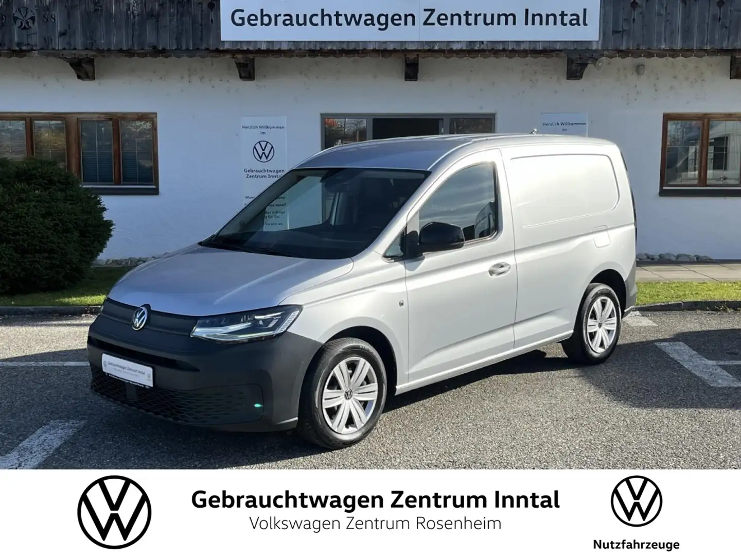 Volkswagen Caddy Cargo 2.0 TDI DSG (Navi+LED+RearView+Standh. Argento - 1