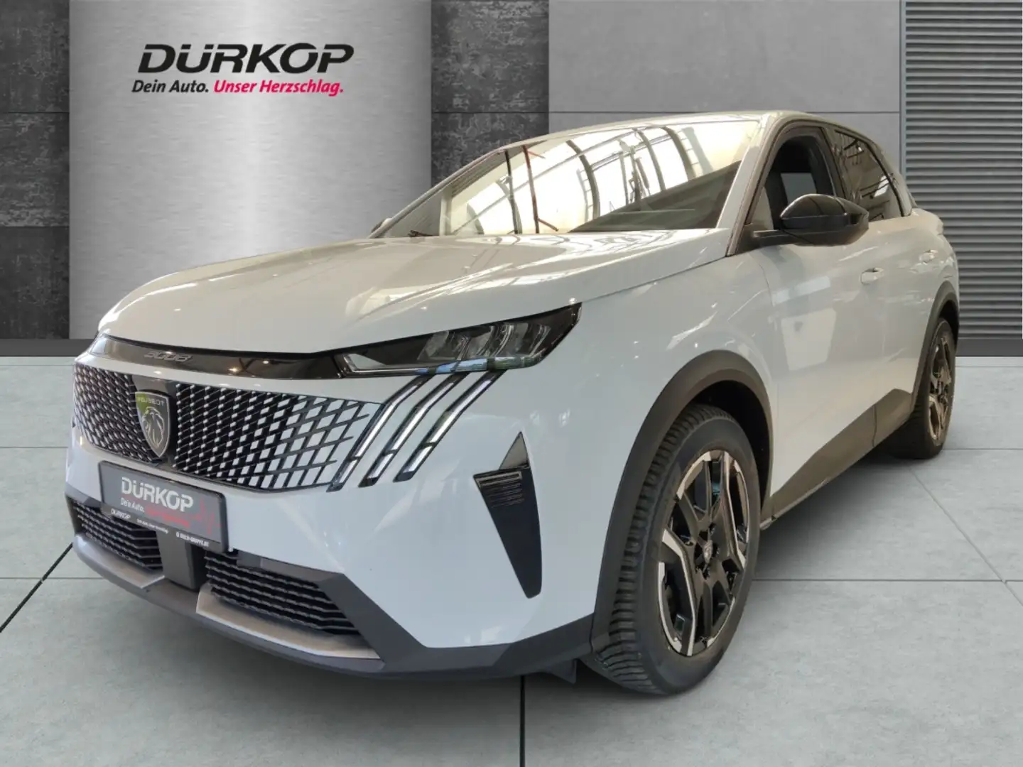 Peugeot 3008 -e Allure Panorama-Navigation Winter-Paket Navi Di Weiß - 1
