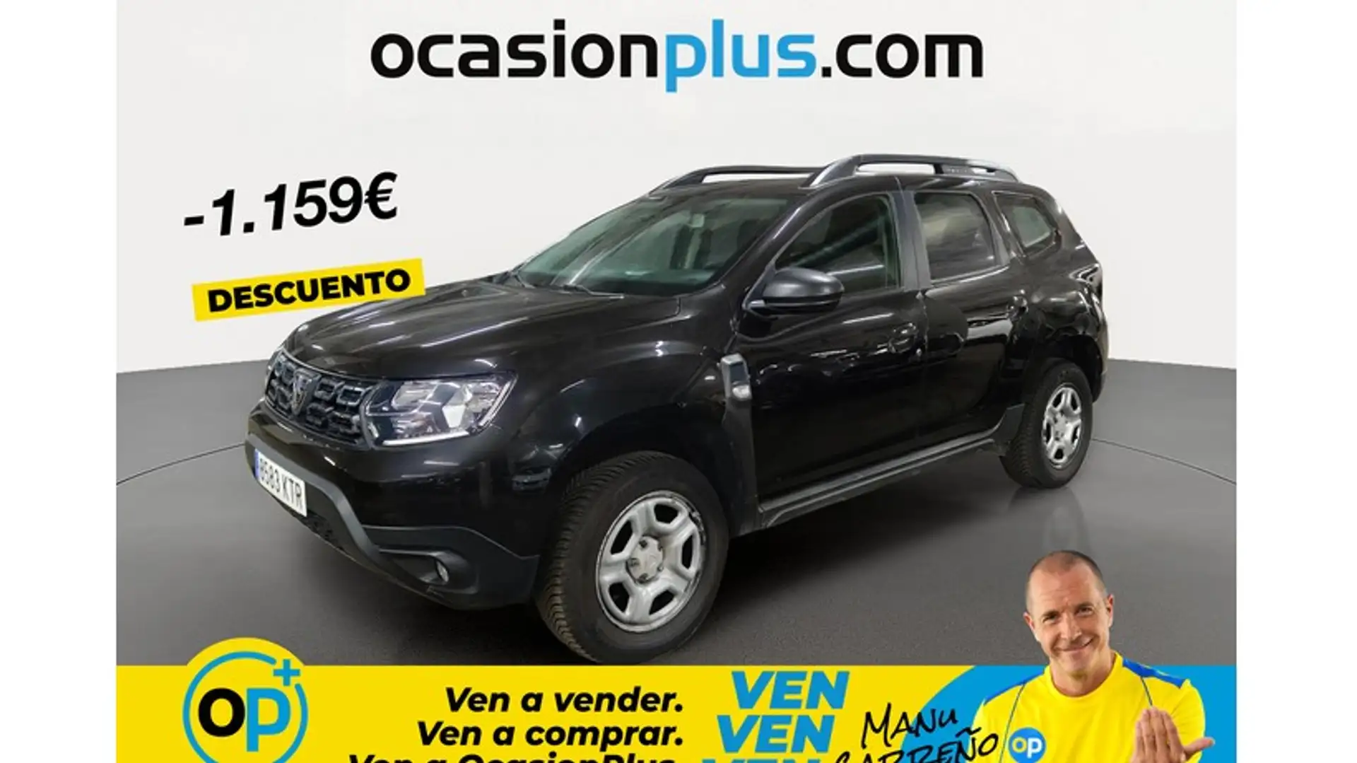 Dacia Duster 1.6 Comfort 4x2 85kW Negro - 1