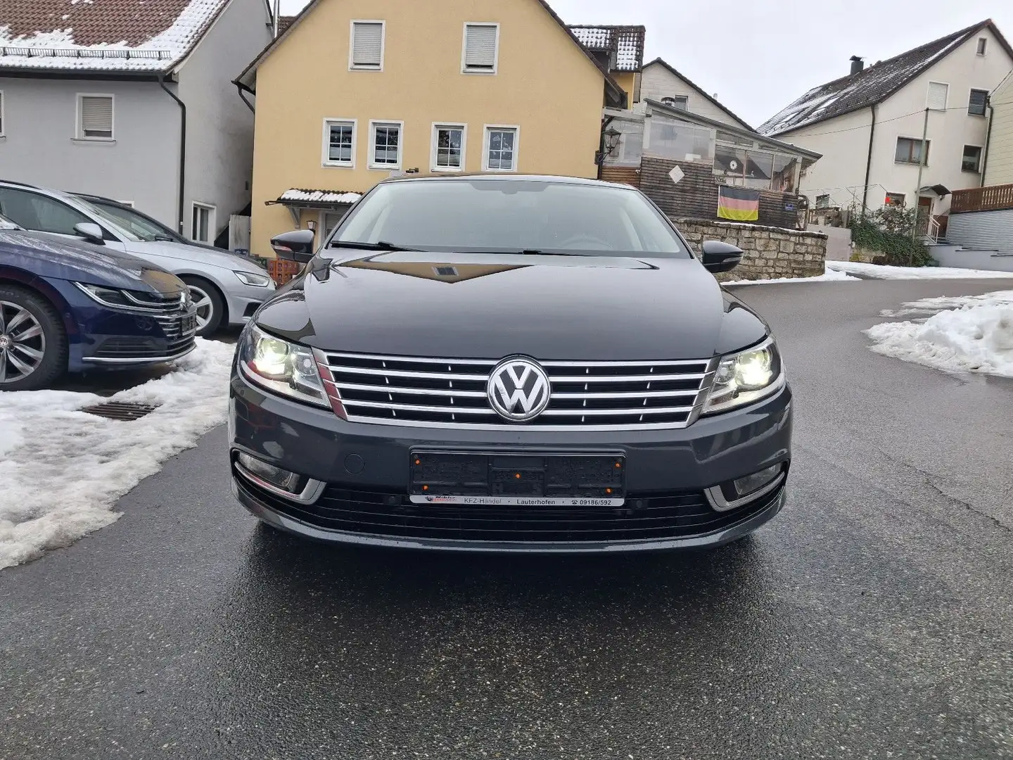 Volkswagen CC 1.4 TSI Sport BMT NAVI+AHK+XENON+5-SITZE+PDC Gris - 2