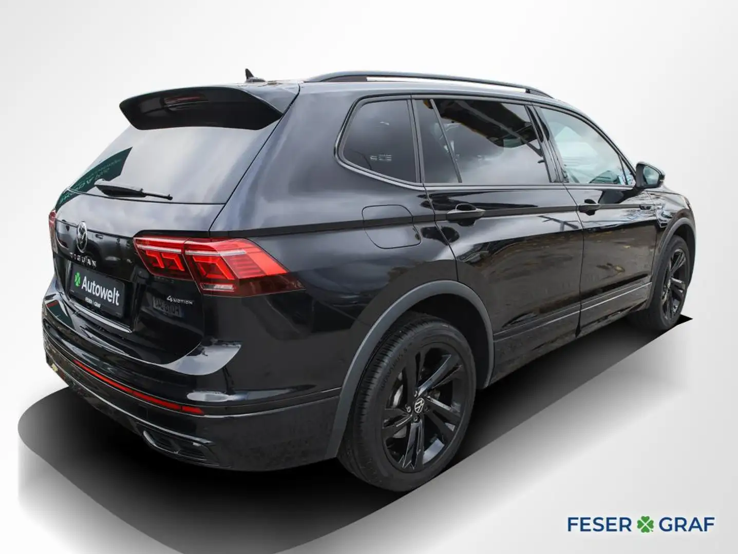 Volkswagen Tiguan Allspace 2.0 TSI 4M R-Line Black AHK Navi Schwarz - 2