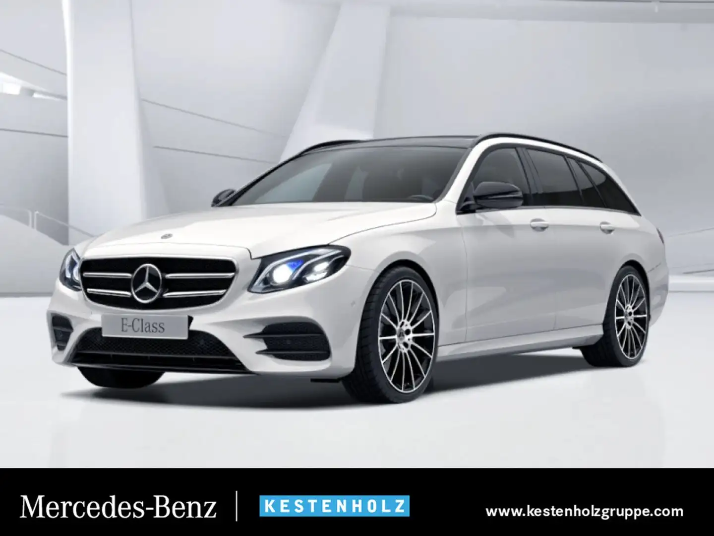 Mercedes-Benz E 400 d T 4M AMG Multibeam COMAND HUD Night Kamera Weiß - 1