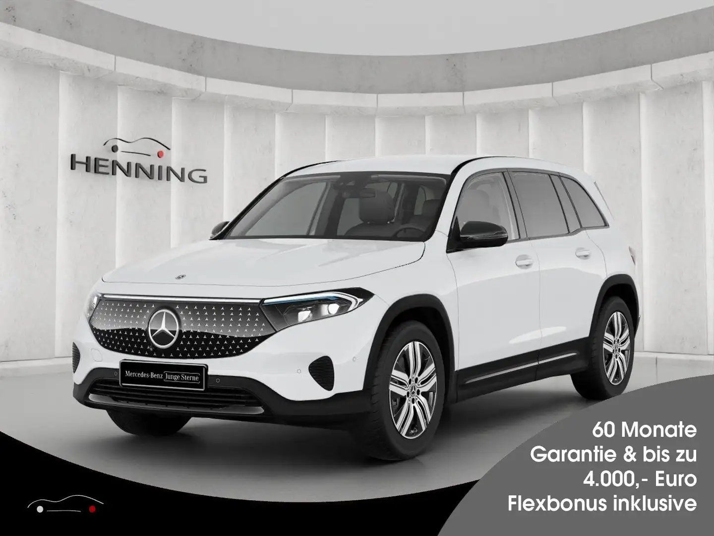 Mercedes-Benz EQB 350 Electric Art 4M Night-Paket 360° Totwink Blanc - 1