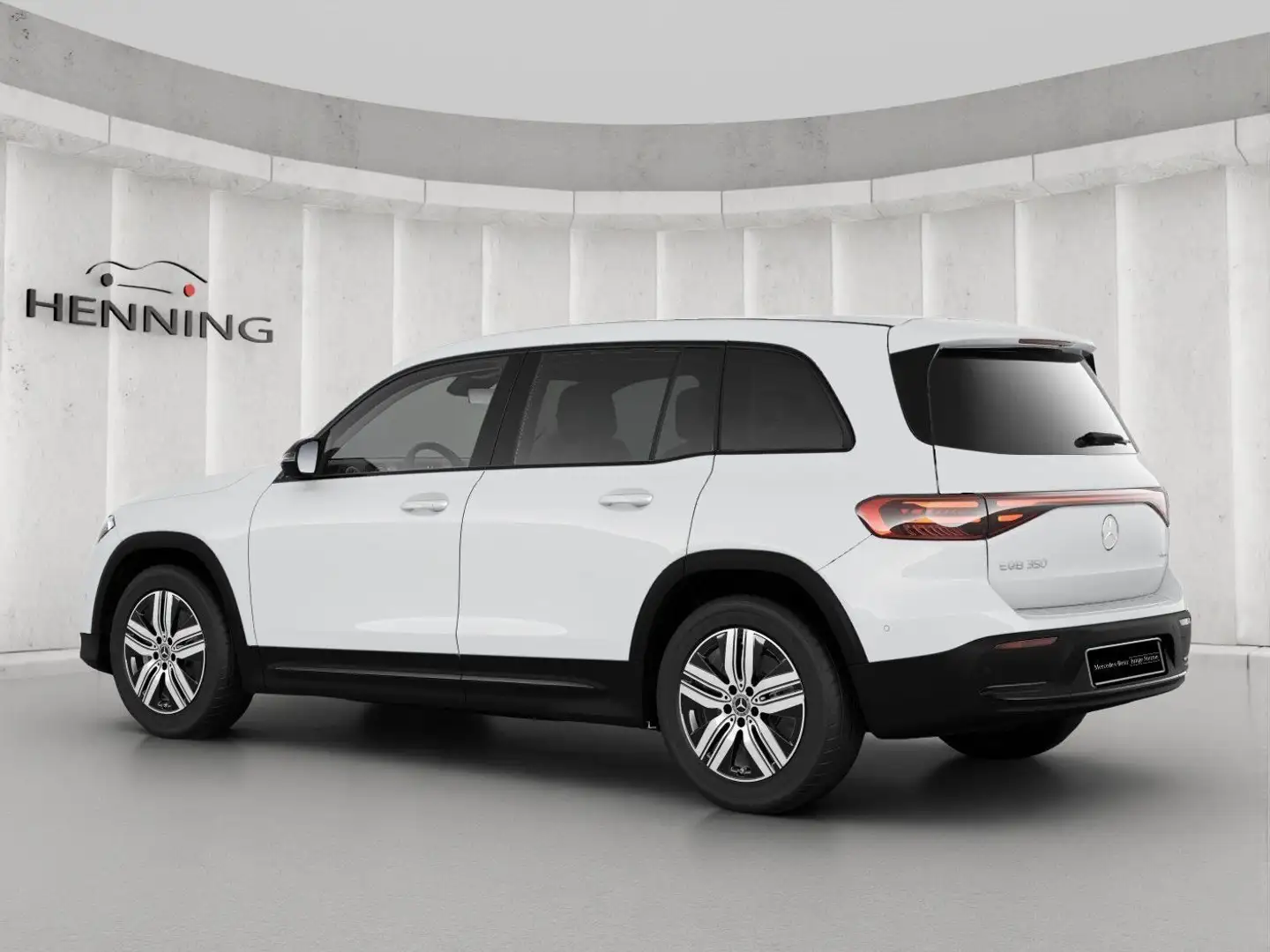 Mercedes-Benz EQB 350 Electric Art 4M Night-Paket 360° Totwink Blanc - 2