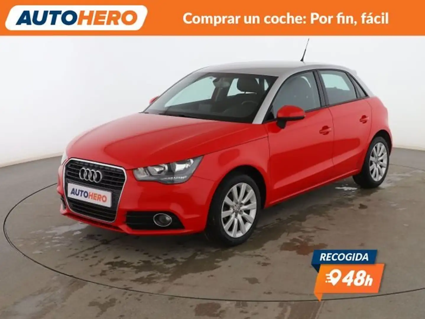 Audi A1 Sportback 1.6TDI Attraction Rojo - 1