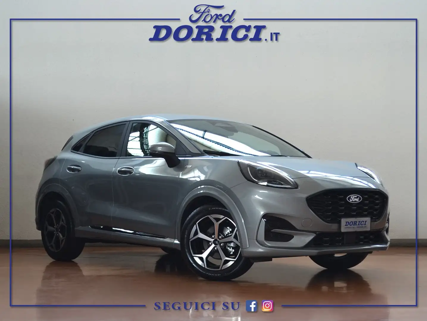 Ford Puma 1.0 Ecoboost Hybrid 125Cv ST-Line KM0 Argento - 1