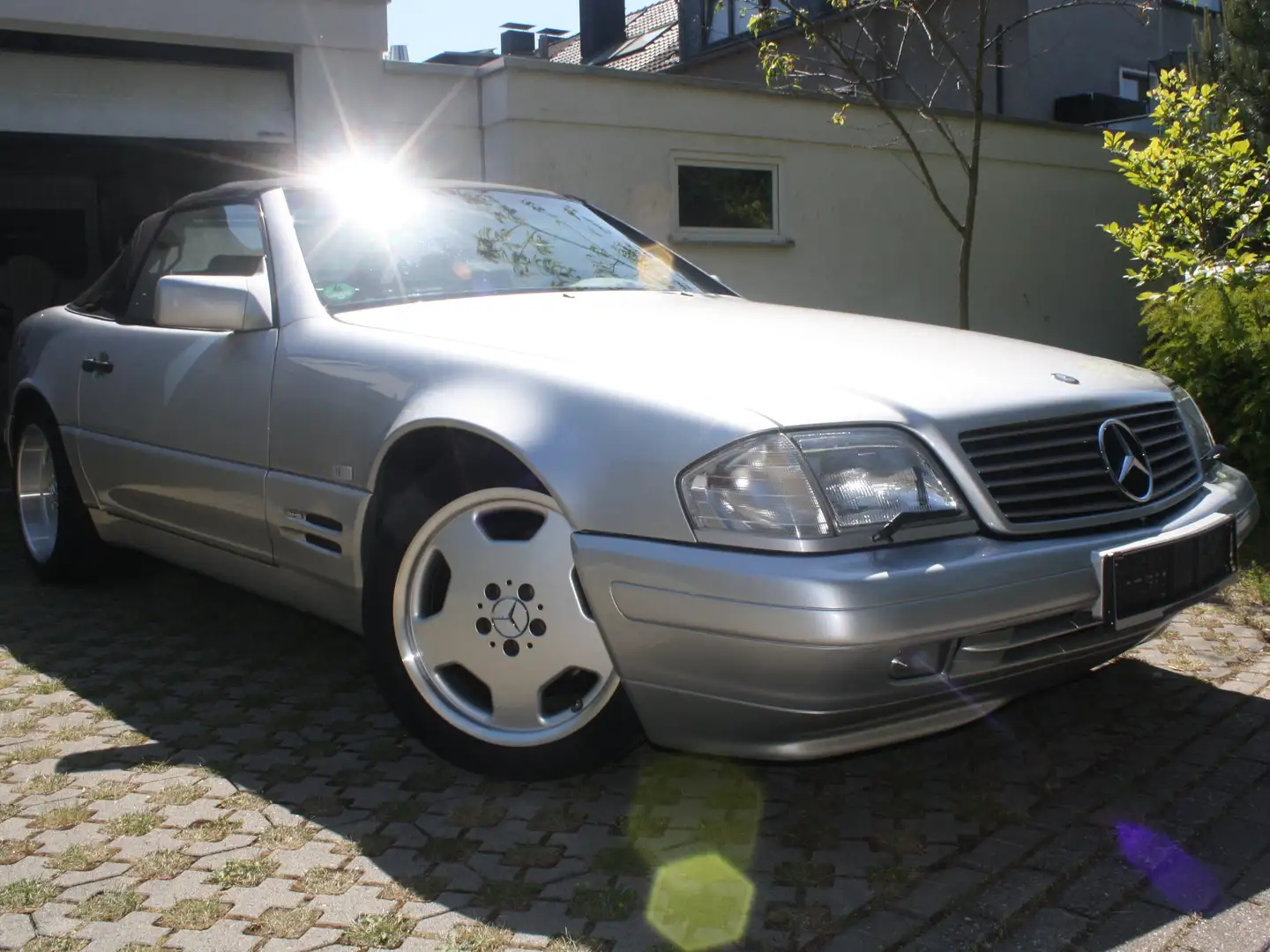 Mercedes-Benz SL 320 SL 320 Autom. Scheckh. Unfallfr. Toppzust. Silber - 2