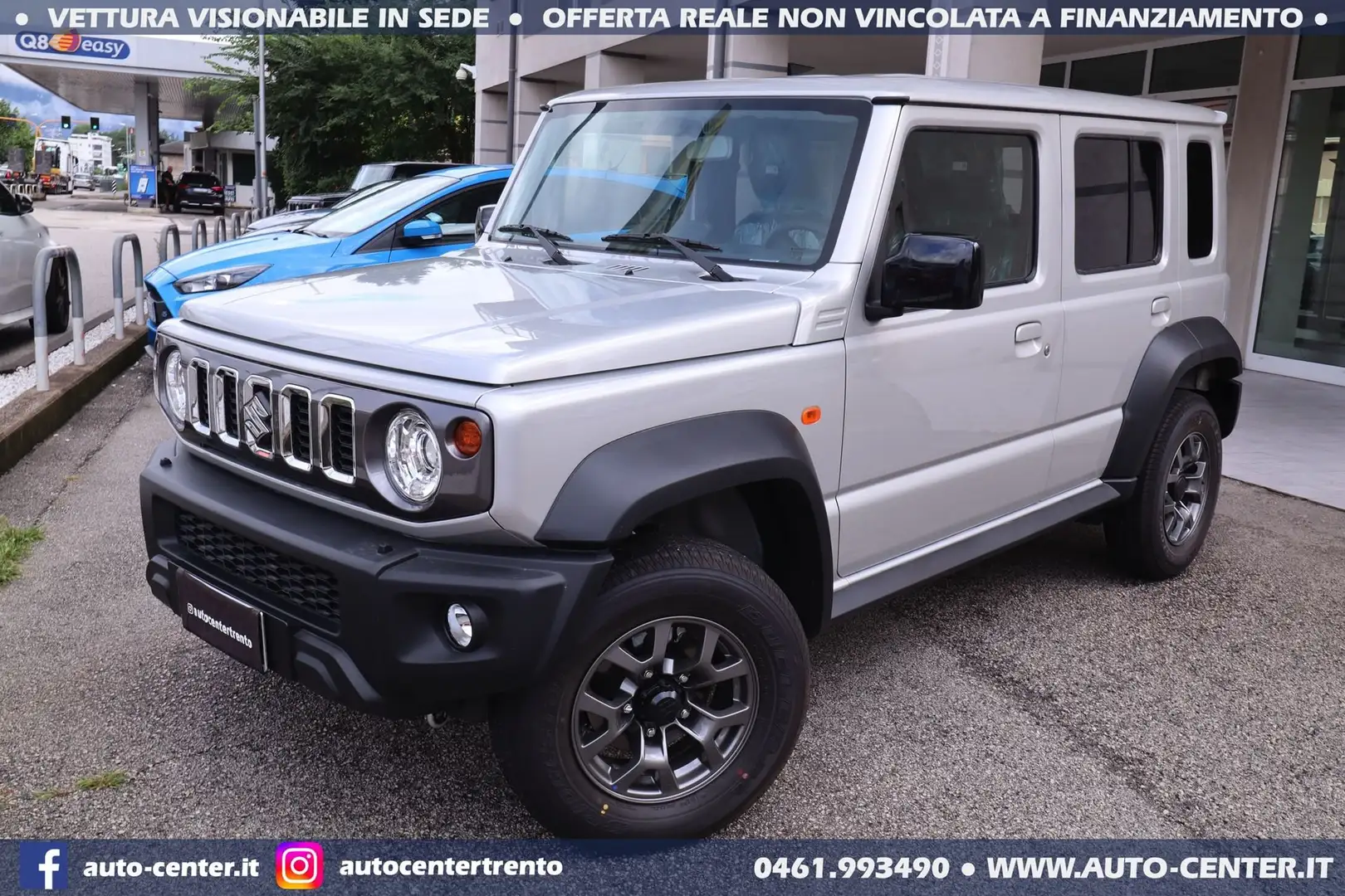 Suzuki Jimny 1.5 4X4 MANUALE GLX 5PORTE 4POSTI *GANCIO TRAINO Argento - 2