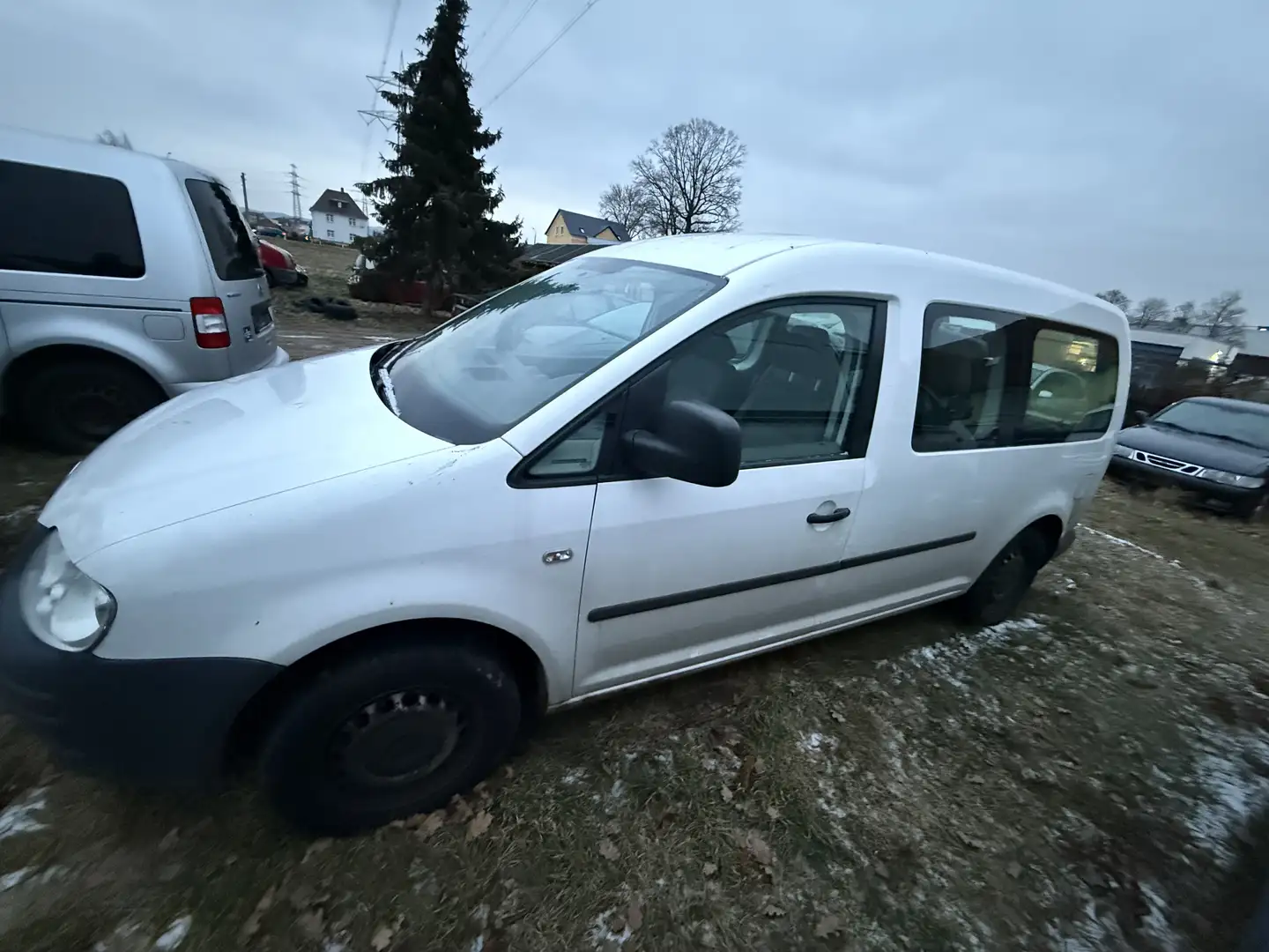 Volkswagen Caddy Maxi Kombi XXL Weiß - 2