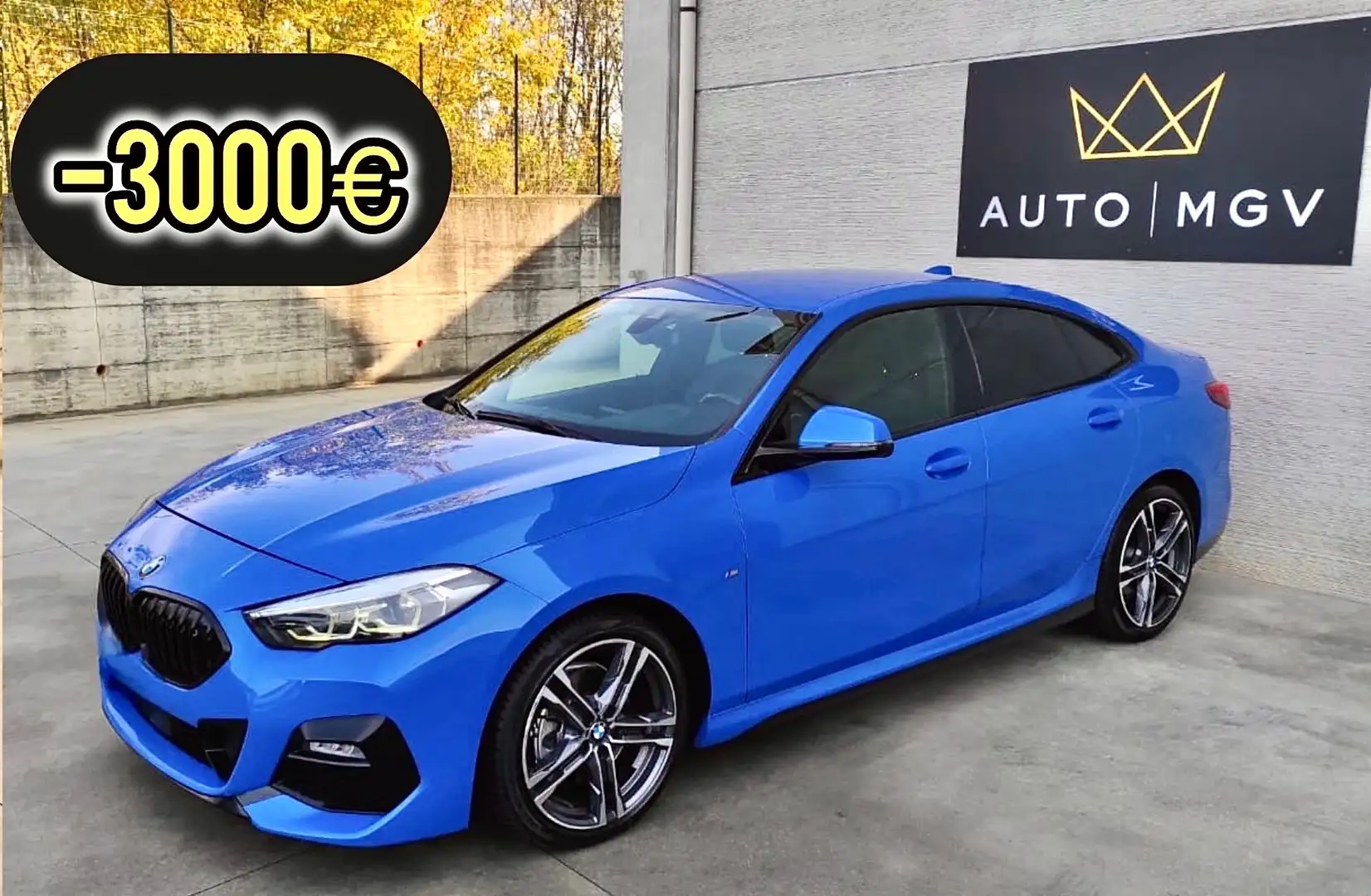 BMW 218 Serie 2 F44 Gran Coupe 218d Gran Coupe Msport auto Bleu - 1