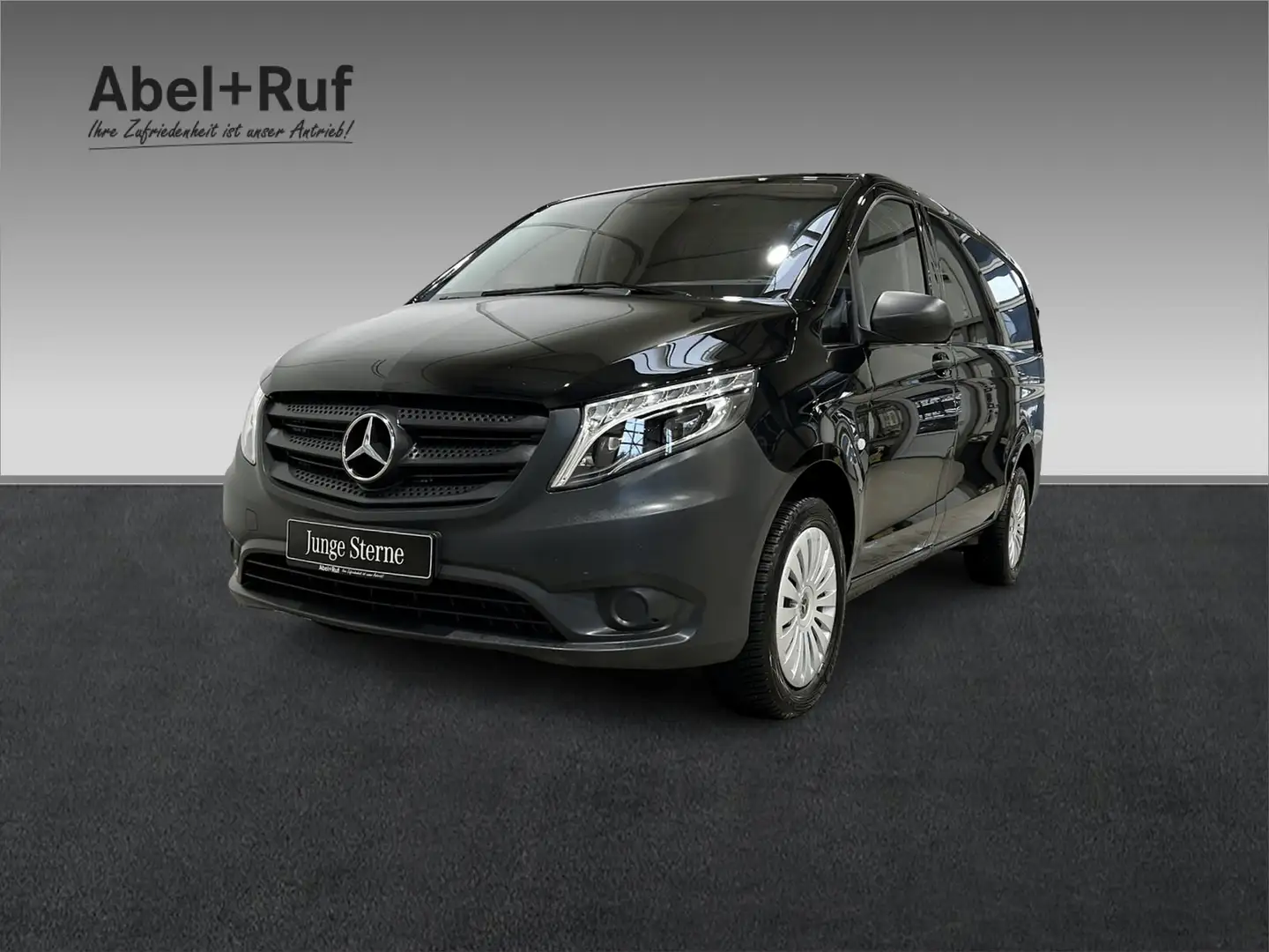 Mercedes-Benz Vito 119 CDI 4x4 Kasten Lang LED+Kam+DAB+SHz+AHK Schwarz - 1