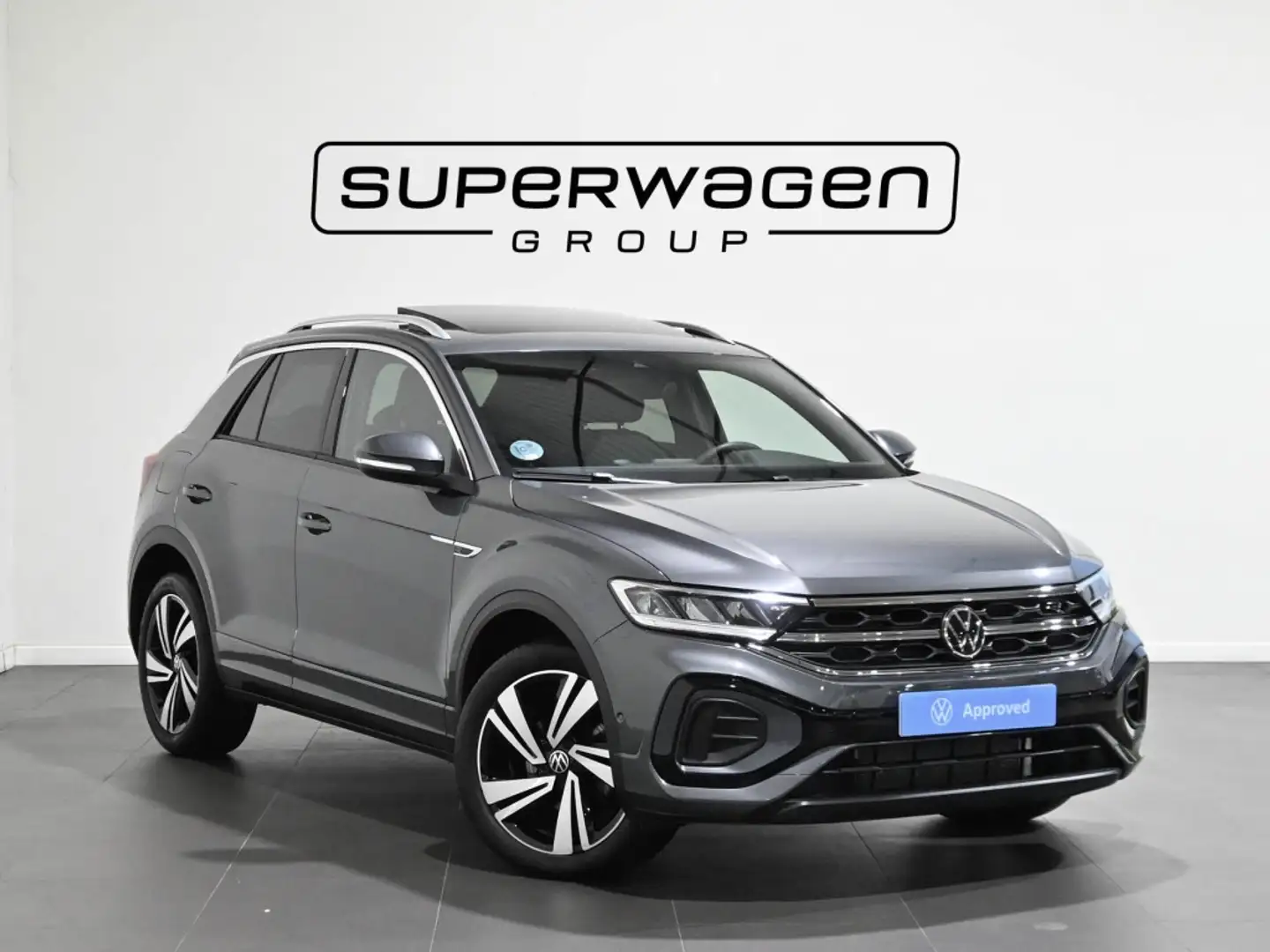Volkswagen T-Roc 1.5 TSI R-Line kW DSG7 110KW Gris - 1