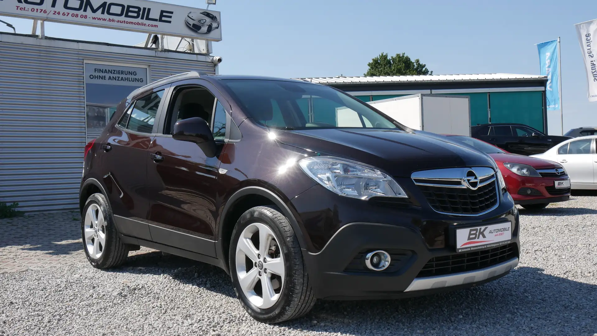 Opel Mokka X 4x4 Allrad Scheckheft 1. Hand Sitz,- Lenkradheiz. Braun - 1