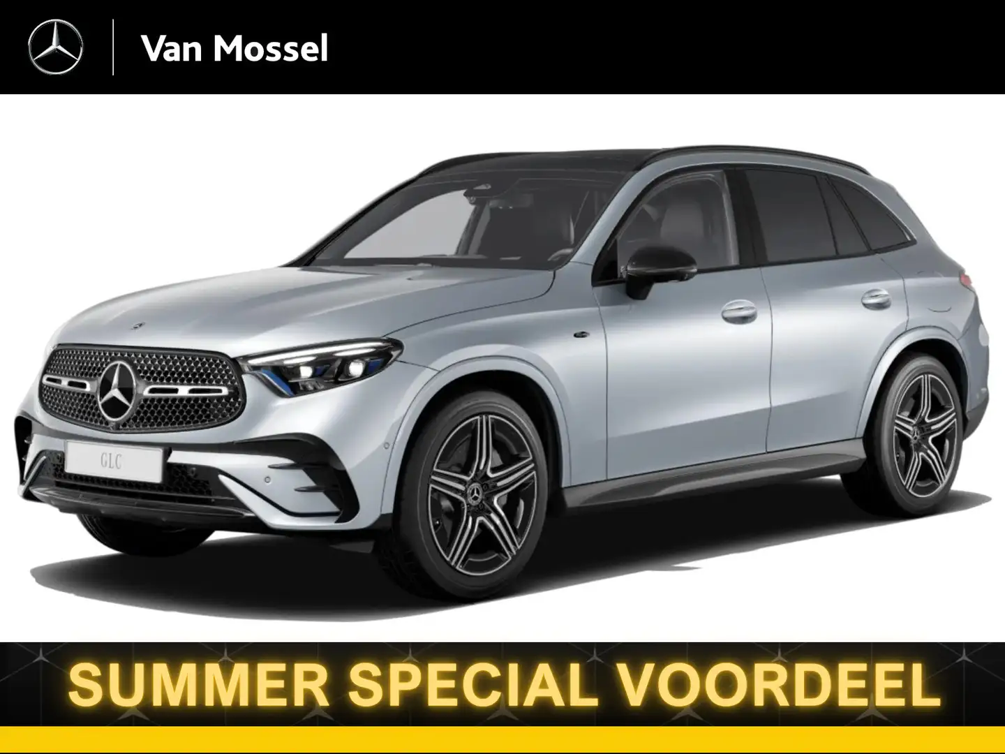 Mercedes-Benz GLC 400 e 4MATIC Sport Edition /AMG Premium pakket/20-inch Zilver - 1