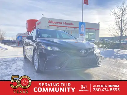 Black 2024 Toyota Camry SE FWD Sedan Front-Wheel Drive 8-Speed Automatic