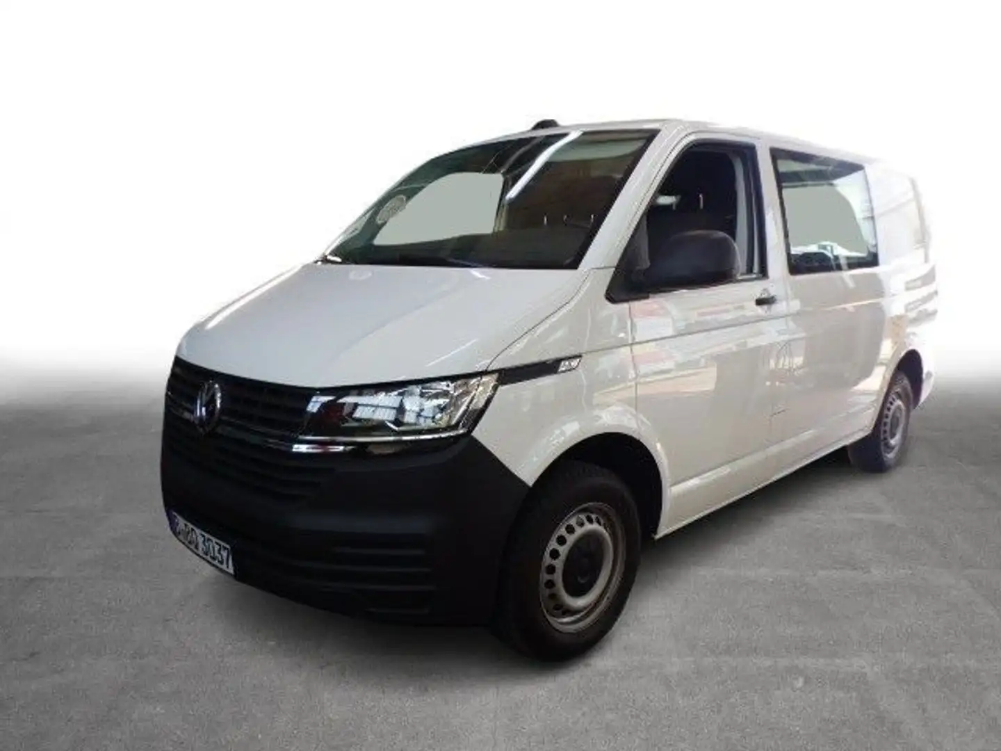 Volkswagen T6.1 Kasten KR 2.0 TDI AHK Doppelbank SHZG PDC Blanc - 1