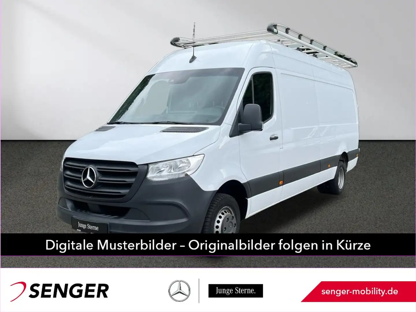 Mercedes-Benz Sprinter 519 CDI KA L3H2 Standhz BOTT AHK3,5t 7G Blanc - 1