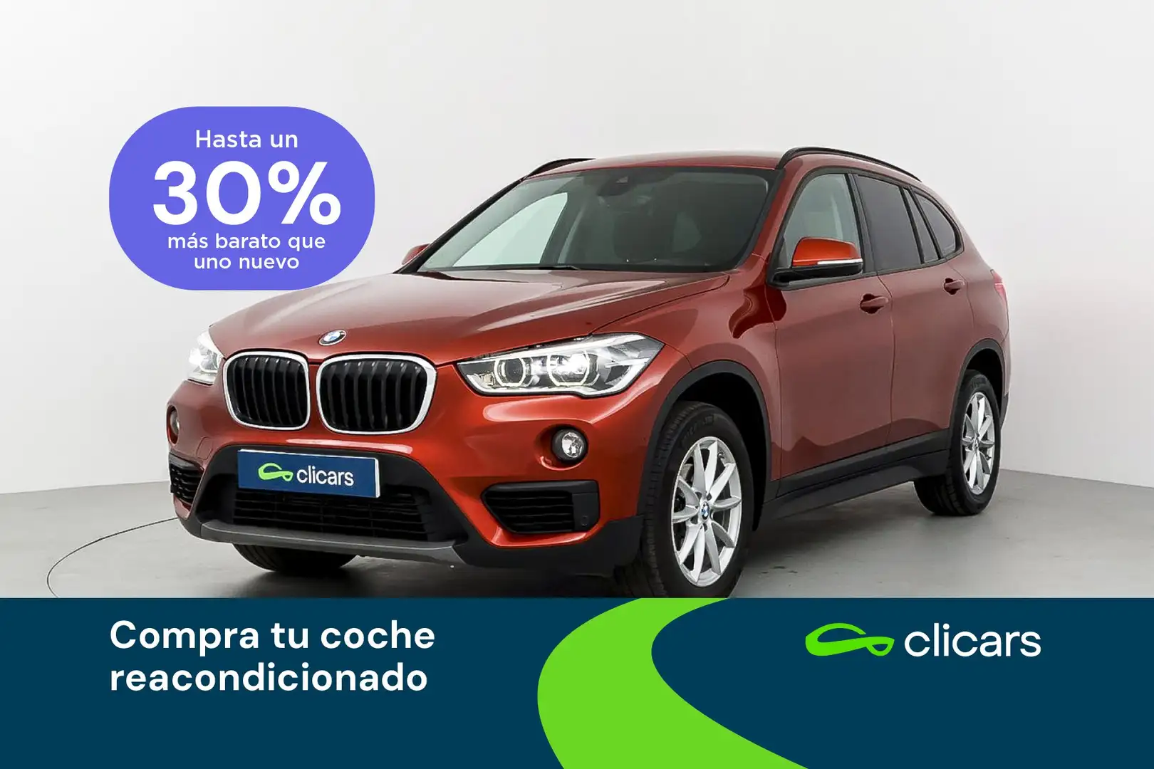 BMW X1 sDrive 16d Naranja - 1