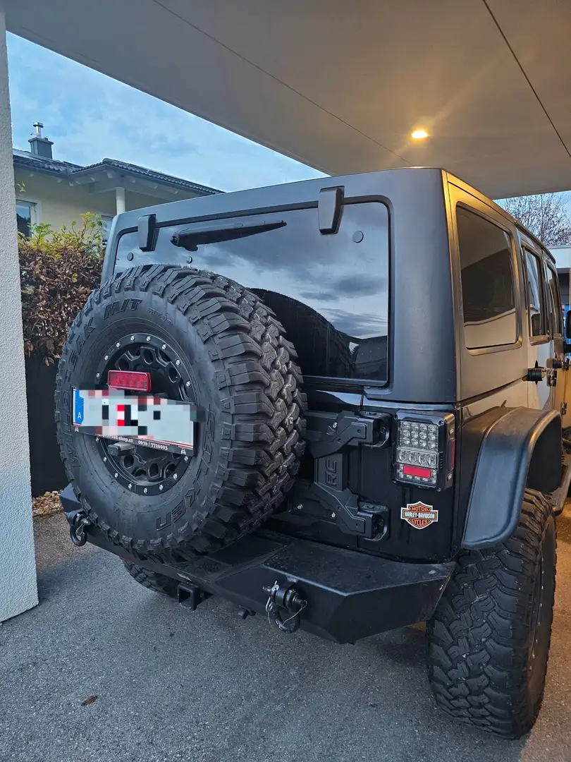 Jeep Wrangler Wrangler Unlimited Rubicon 2,8 CRD Aut. Schwarz - 2