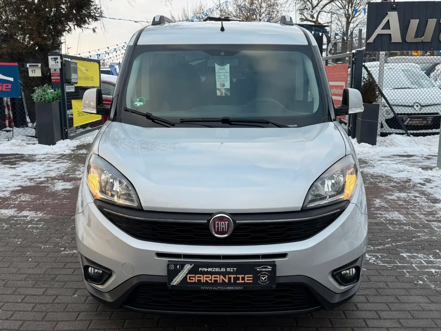 Fiat Doblo Doblò SX 1.4 Kombi*Klima*Allwetter*TÜV NEU* Grau - 2