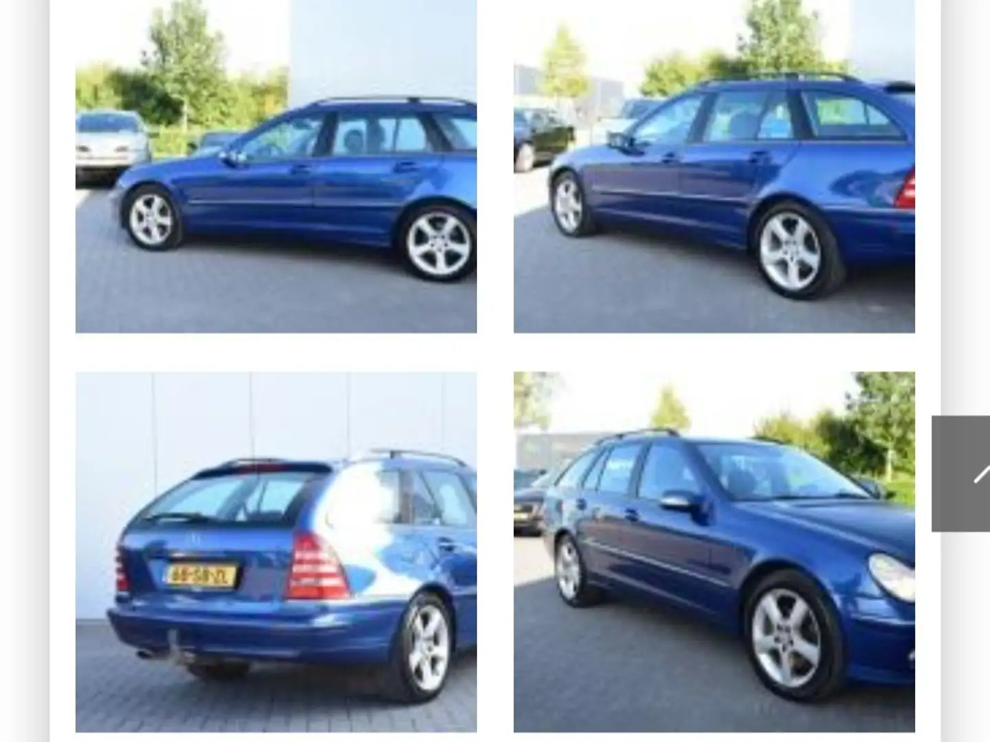 Mercedes-Benz C 320 Avantgarde Modrá - 2