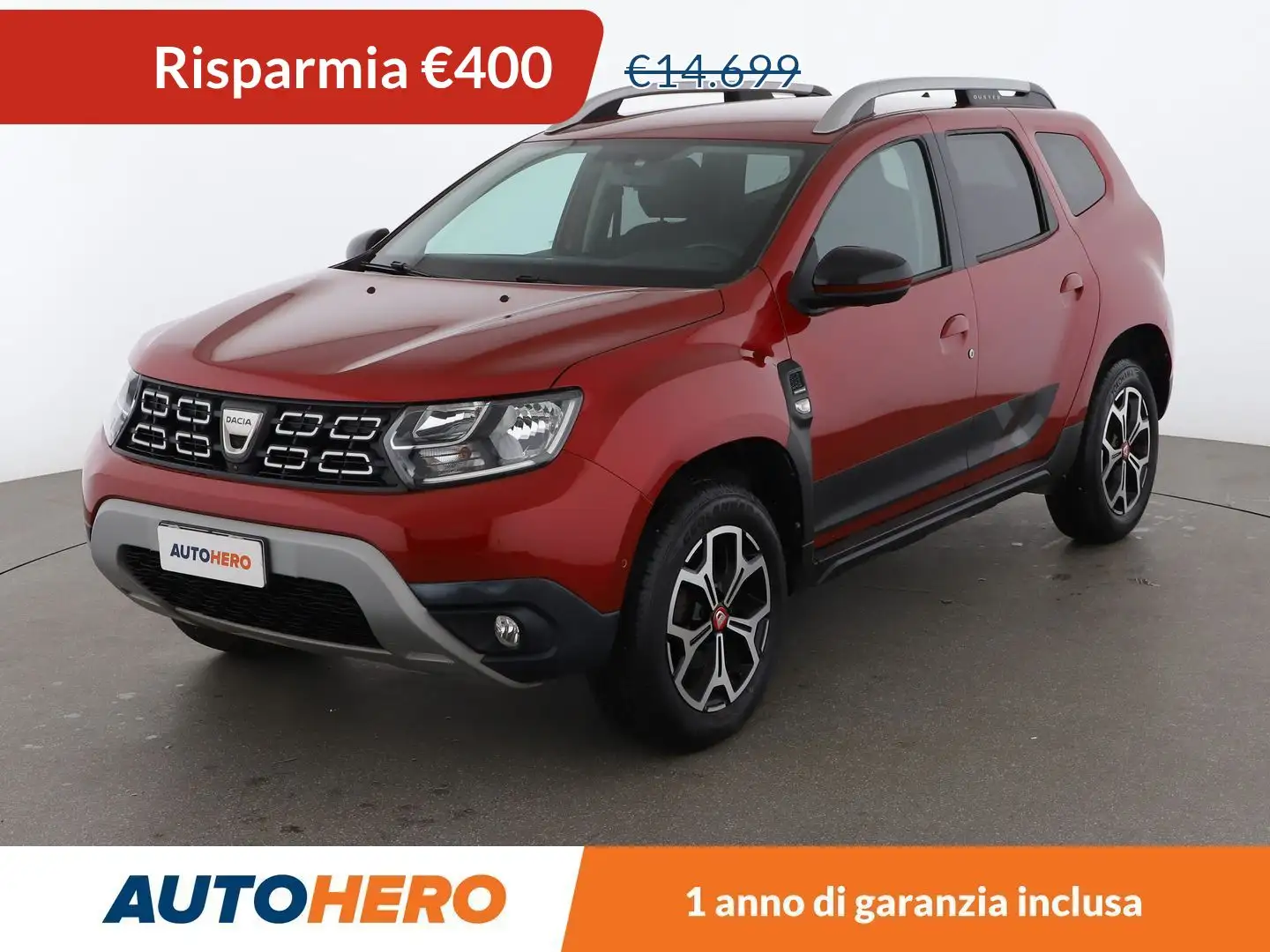 Dacia Duster 1.5 Blue dCi Techroad 115 CV Rosso - 1