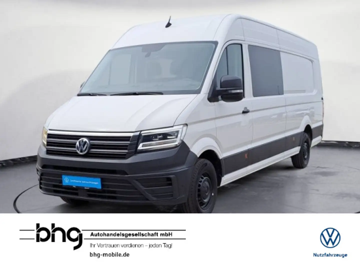 Volkswagen Crafter 35 TDI LR plus Aut. VA Klima LED Navi Weiß - 1