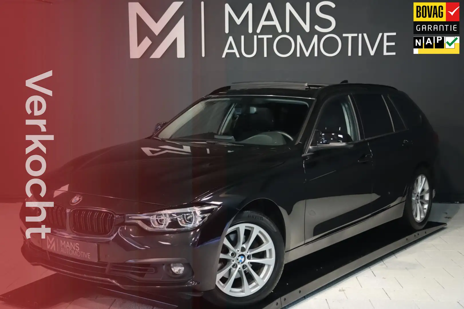 BMW 318 3-serie Touring 318i Sportline / PANODAK / LED / P Noir - 1