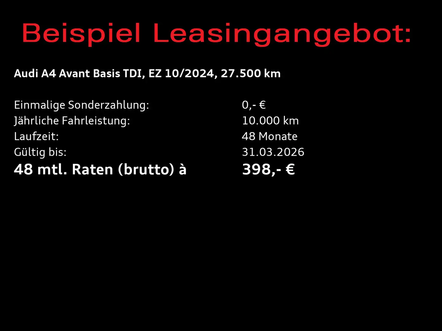 Audi A4 40TDI quattro S-tronic/ Navi+, HuD, ACC Schwarz - 2