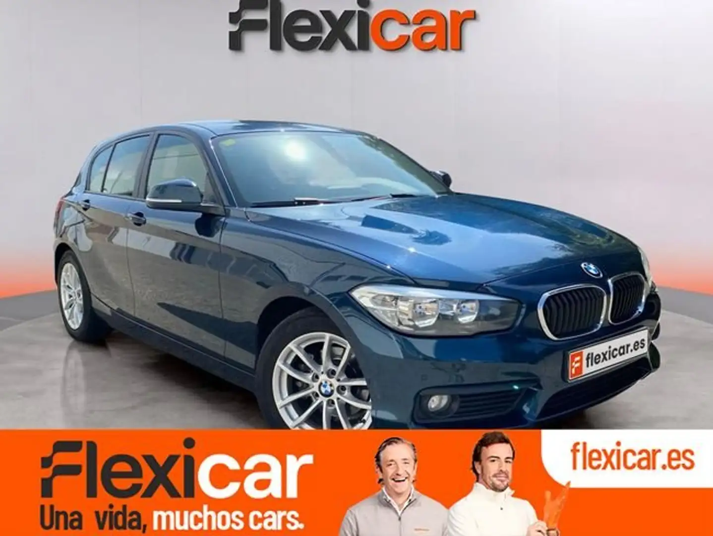 BMW 116 116d EfficientDynamics Bleu - 1