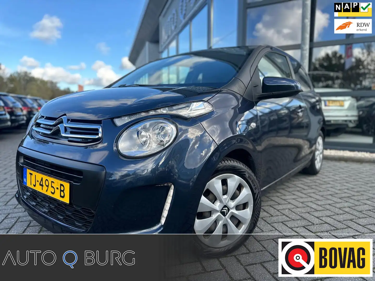 Citroen C1 1.0 e-VTi Feel | Trekhaak | Airco | 5 Deurs | Blauw - 1