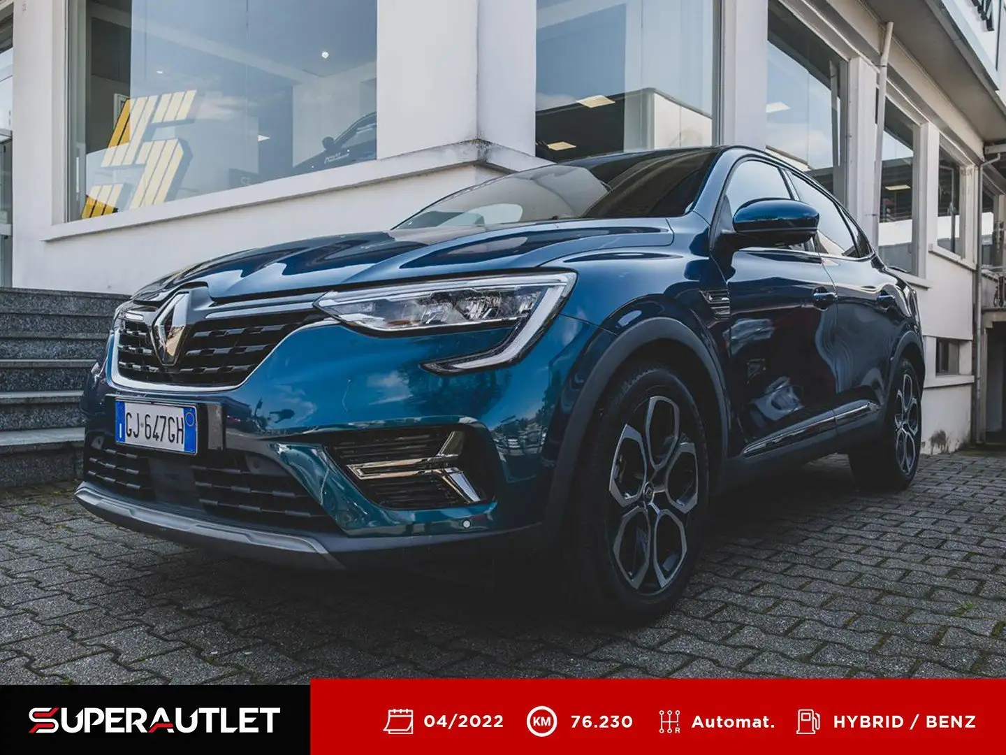 Renault Arkana 1.6 E-Tech full hybrid Intens Auto Blu/Azzurro - 1