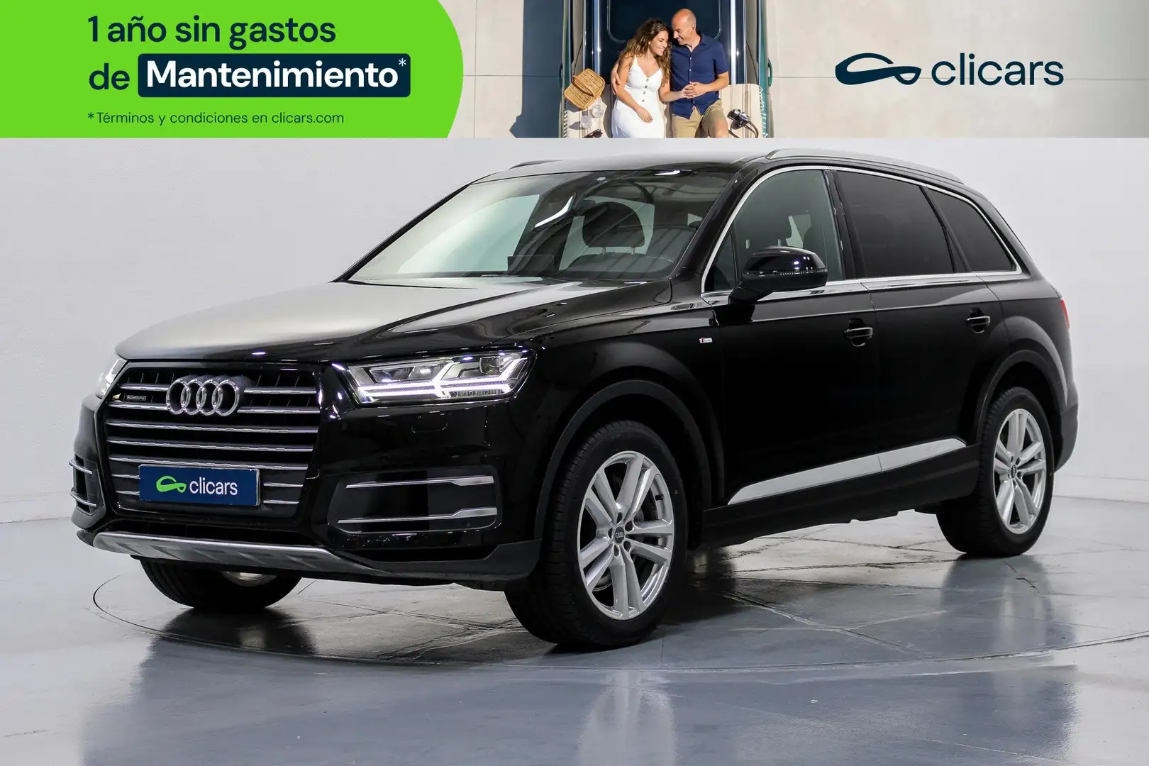 Audi Q7 45 TDI Sport quattro-ultra S tronic Negro - 1