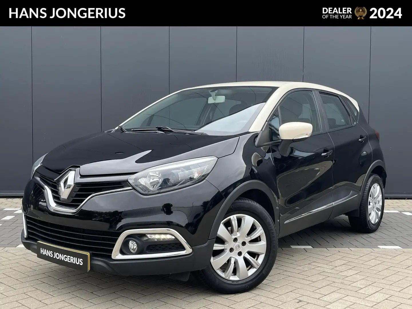 Renault Captur TCe 90 Limited | TREKHAAK | NAVI | AIRCO | CRUISE Zwart - 1