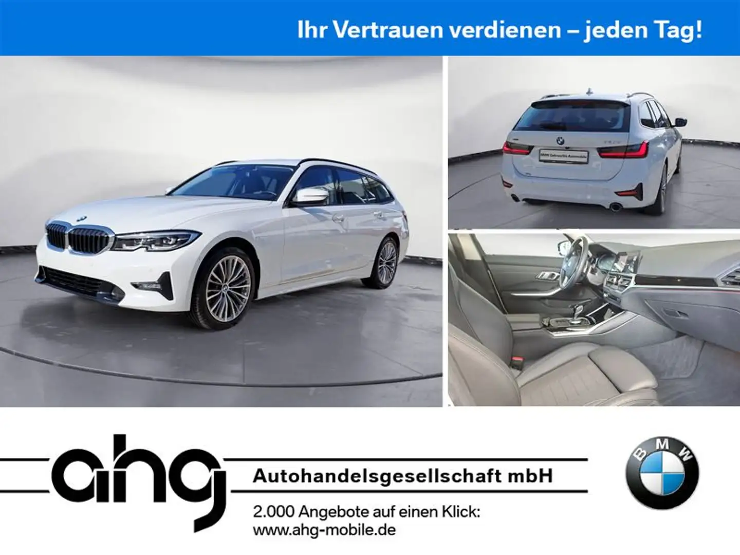 BMW 320 d xDrive Touring Sport Line HIFI Driving Assi Blanco - 1