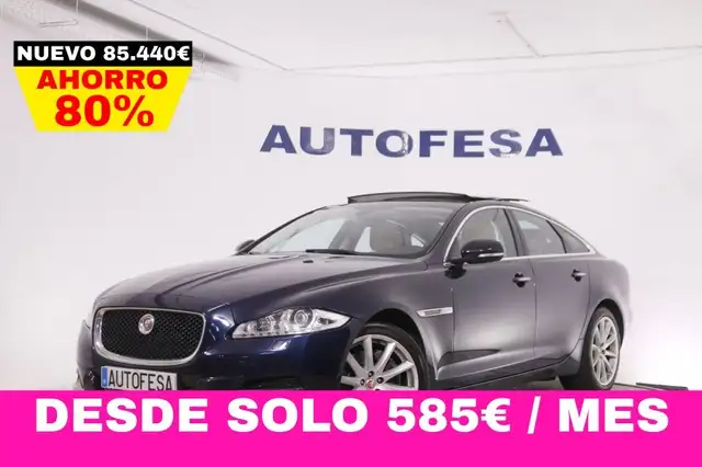 Jaguar XJ 3.0D LUXURY SWB 4P AUTO 275CV 4P #CUERO, TECHO ELE