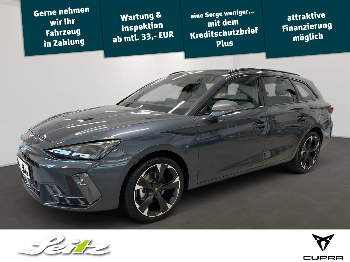 CUPRA Leon Sportstourer 1.5 eTSI *AHK*KAMERA*LED*SITZH* Grau - 1