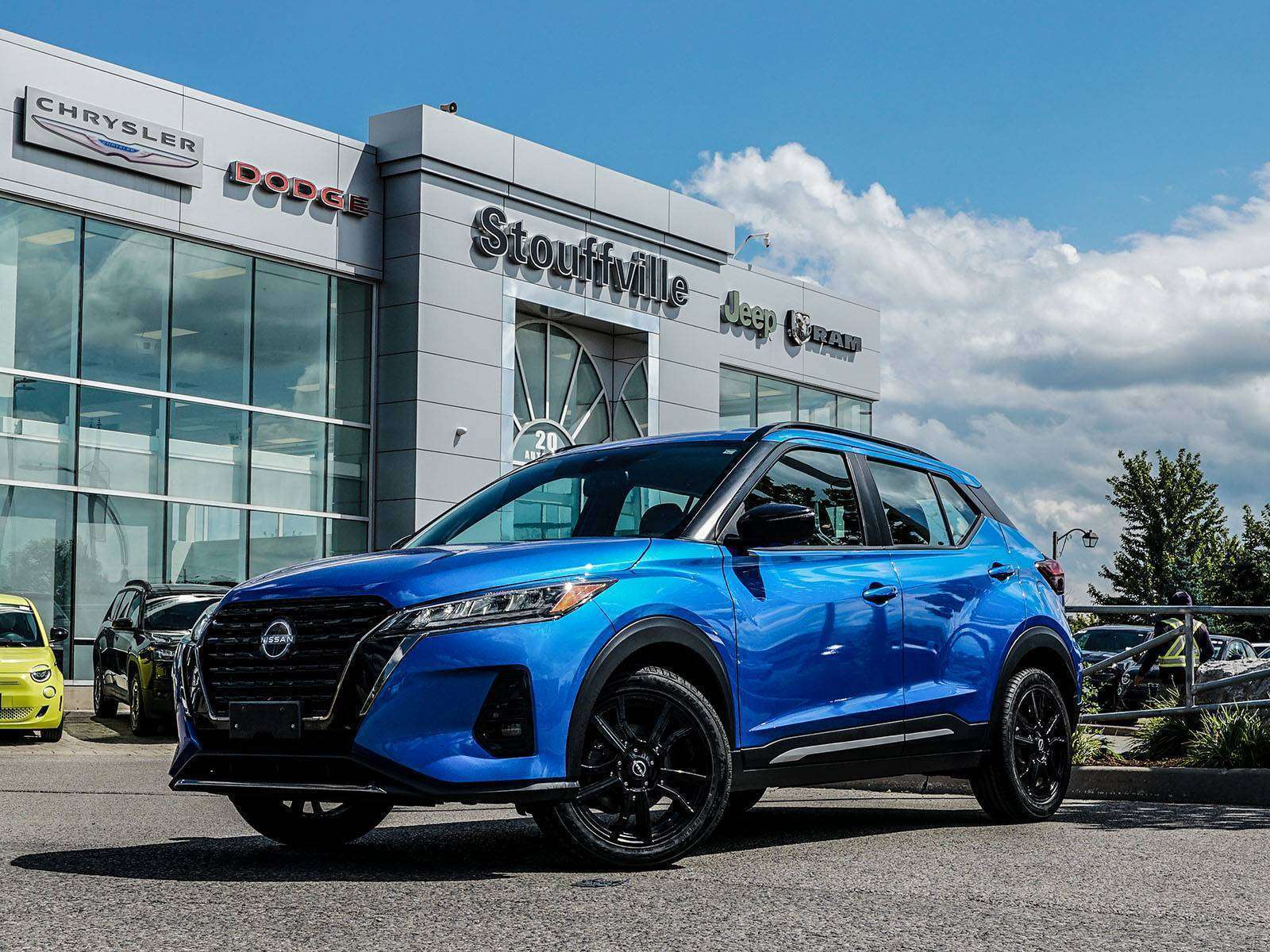 Blue 2023 Nissan Kicks SUV / Crossover Front-Wheel Drive Automatic