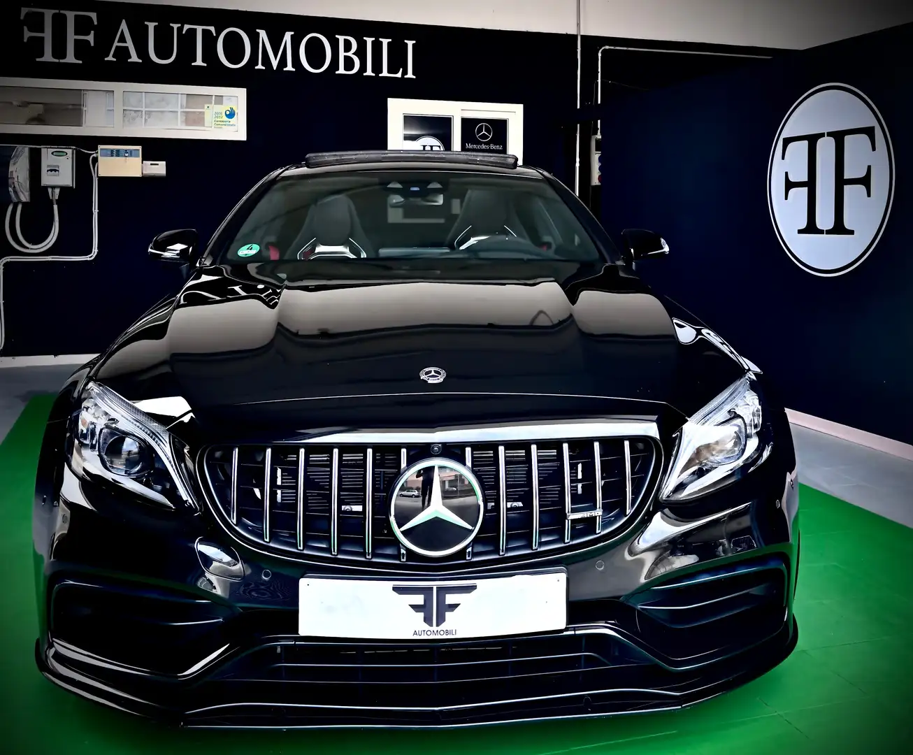 Mercedes-Benz C 63 AMG Coupe S auto Nero - 1