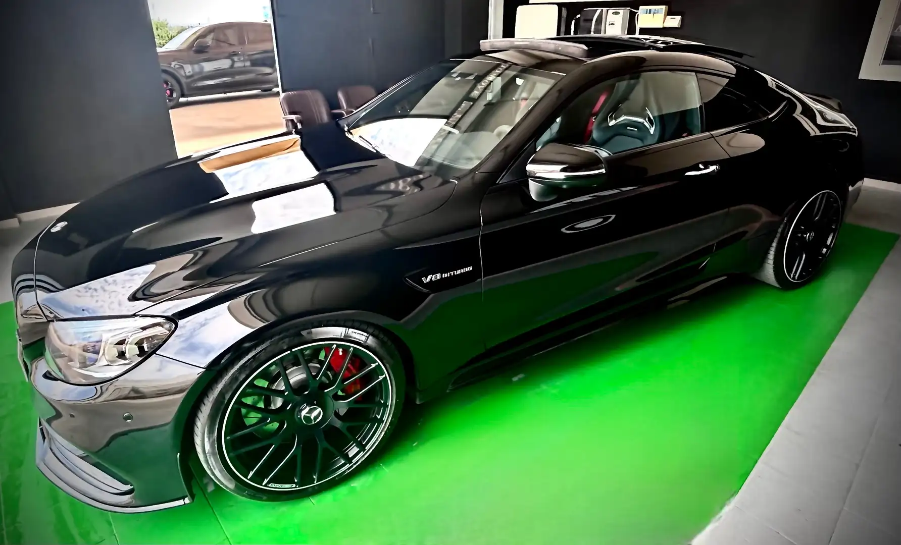 Mercedes-Benz C 63 AMG Coupe S auto Nero - 2